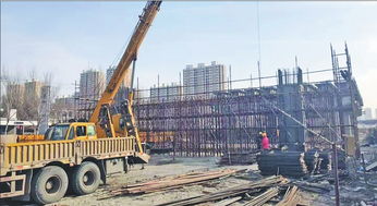 人勤春来早 项目施工忙——哈尔滨东二环高架桥建设工地见闻