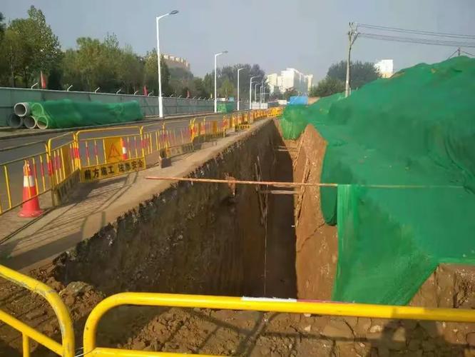 长治市漳沂街道路建设工程施工近况